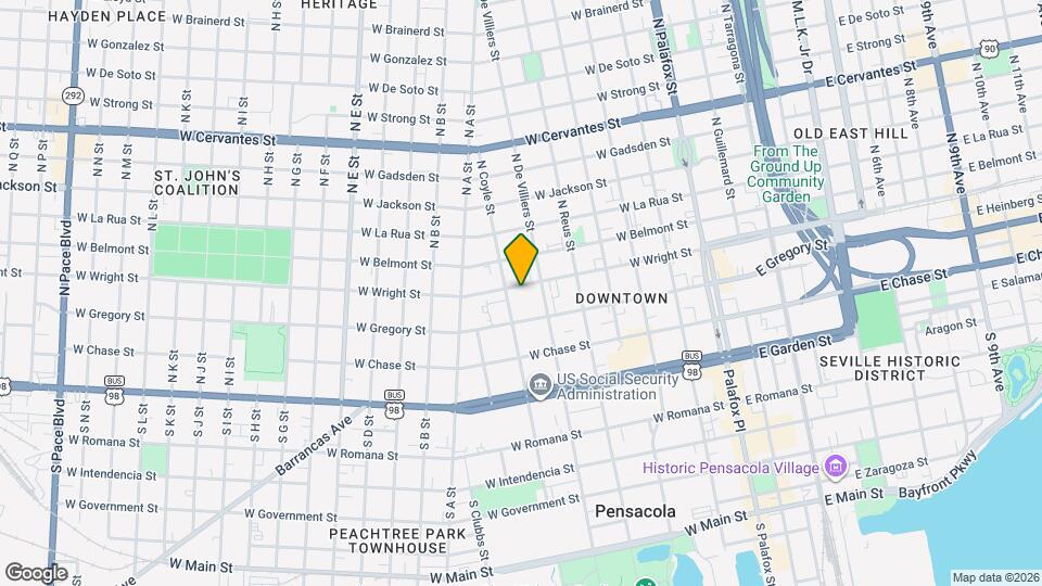 517 W Wright St Map and Location Details