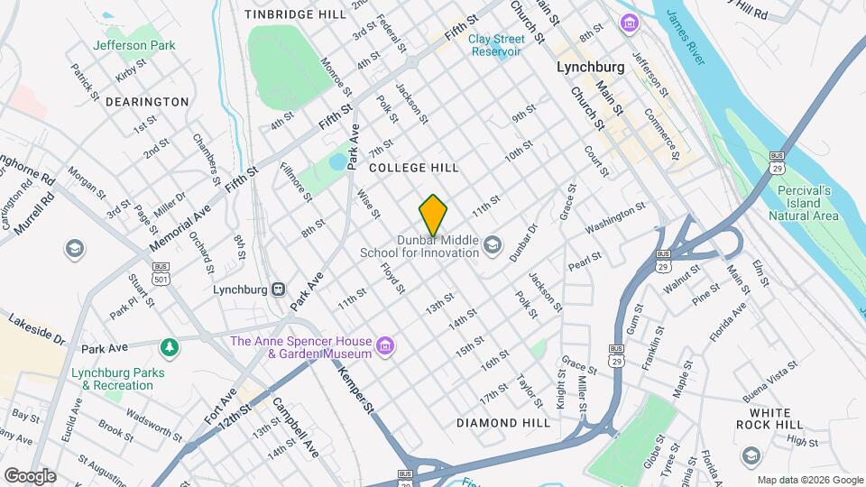 1110 11th St Map and Location Details