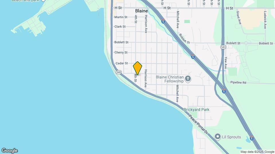 1332 4th St Map and Location Details