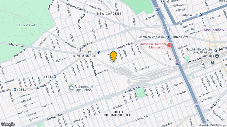 87-71 123rd St Map and Location Details