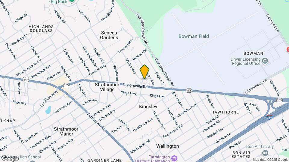 2542 Gladstone Ave Map and Location Details