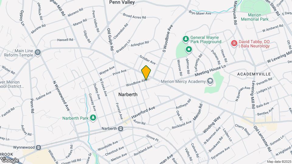 322 Woodbine Ave Mapa y Detalles de la Ubicación