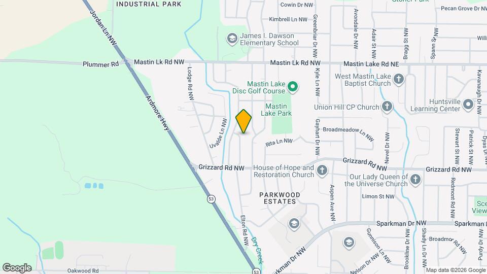 3120 Adonna Dr NW Map and Location Details