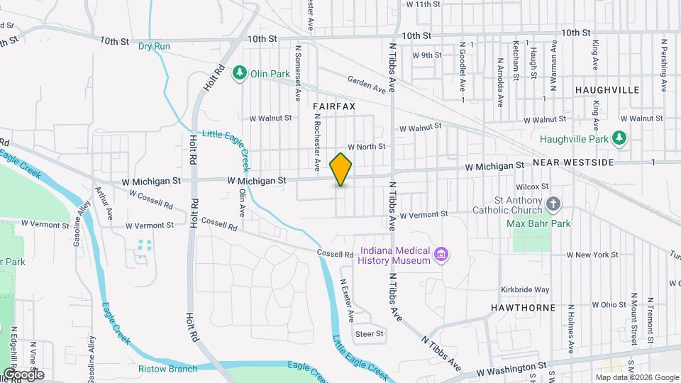435 N Exeter Ave Map and Location Details