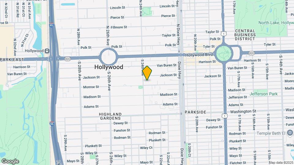 2329 Monroe St Map and Location Details
