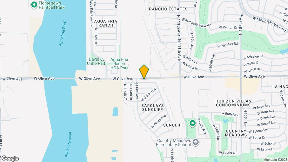 11312 W Puget Ave Map and Location Details