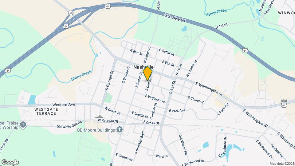 113 E Church St Map and Location Details