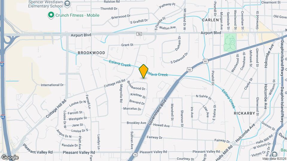 2756 N Barksdale Dr Map and Location Details