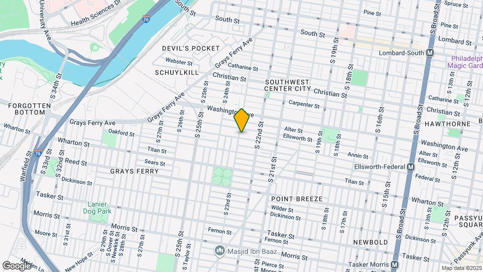 1145 S 23rd St Map and Location Details