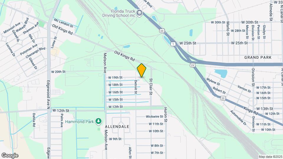 3002 W 19th St Map and Location Details