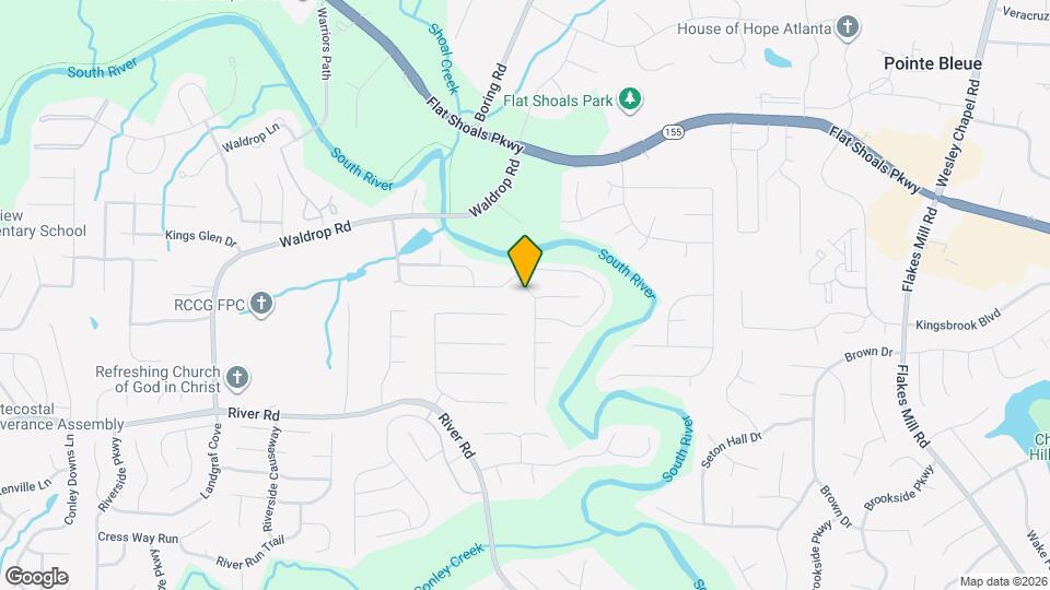 4135 Waldrop Hills Terrace Map and Location Details