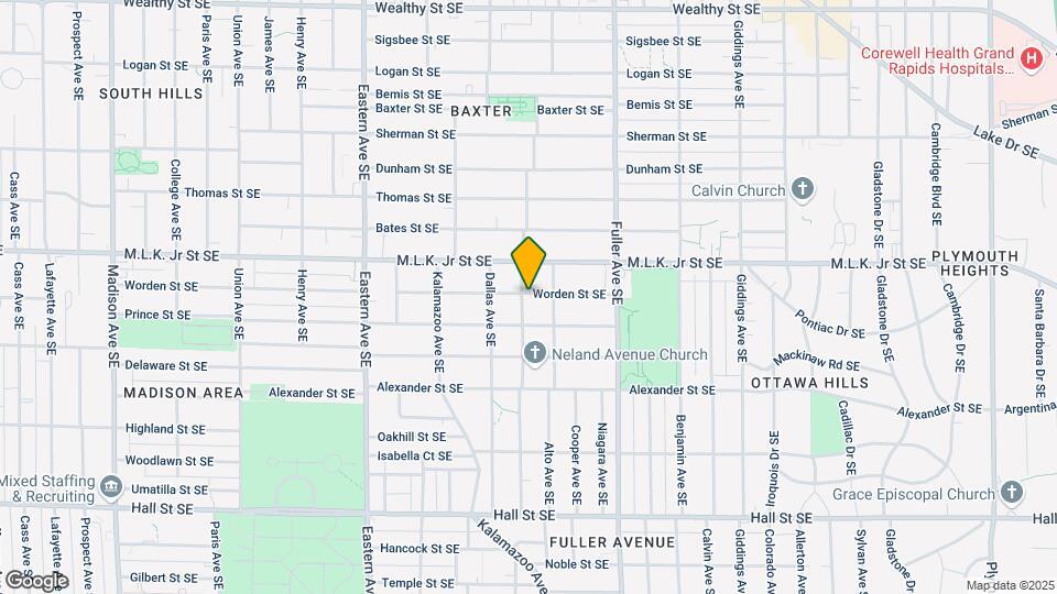1034 Worden St SE Map and Location Details