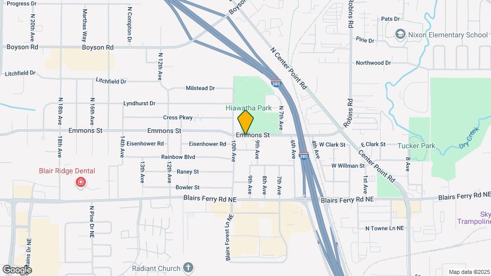 941 Emmons St Map and Location Details