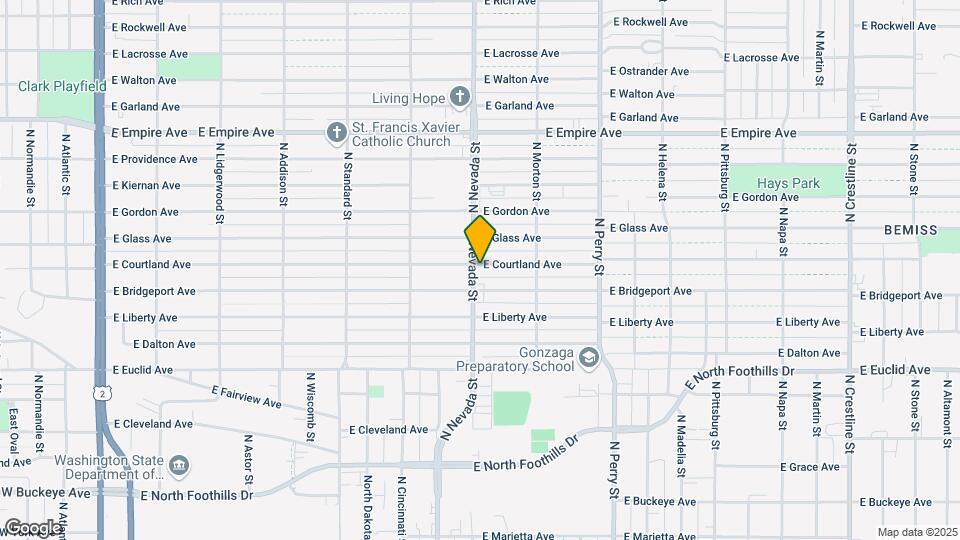 3316 N Nevada St Map and Location Details