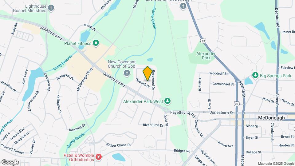 465 Rosehill Dr Map and Location Details