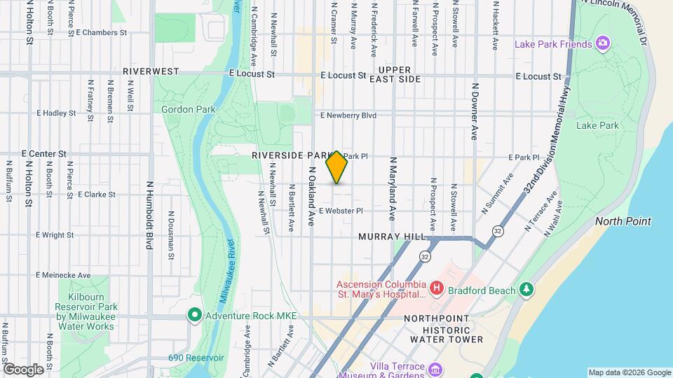 2594 N Cramer St Map and Location Details