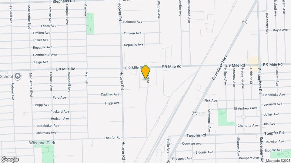 22819 Nagel St Map and Location Details