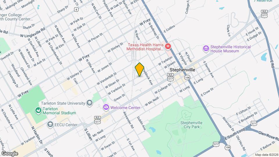 796 W Tarleton St Mapa y Detalles de la Ubicación