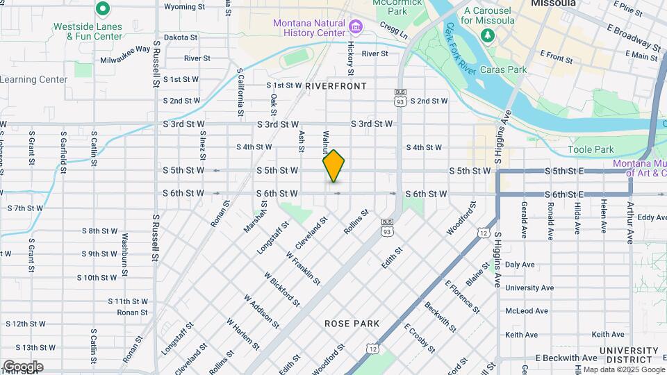 744 S 6th St W Map and Location Details
