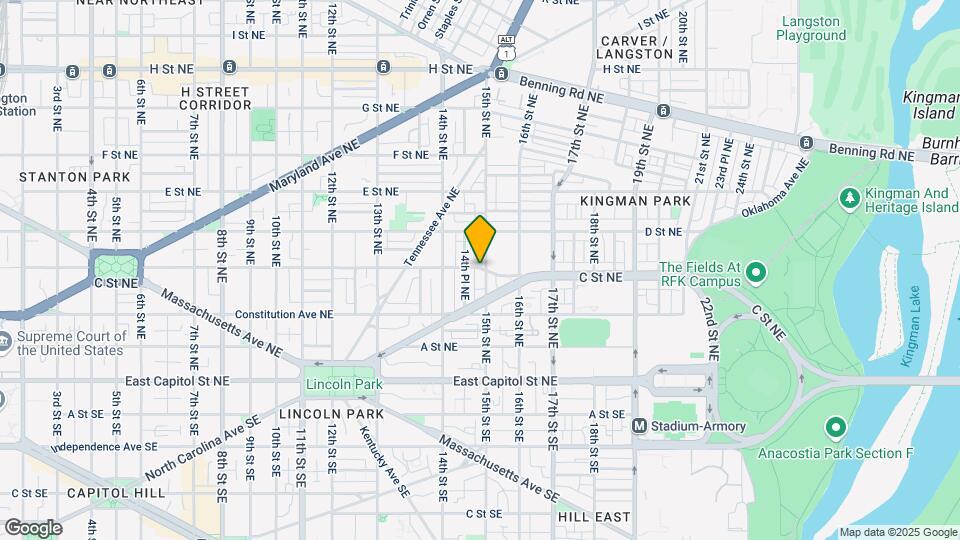 234 15th St NE Map and Location Details