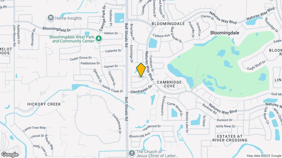 1012 Cameo Crest Ln Mapa y Detalles de la Ubicación