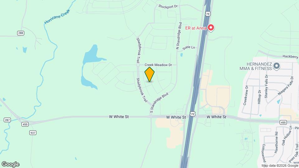308 Winding Creek Ln Map and Location Details