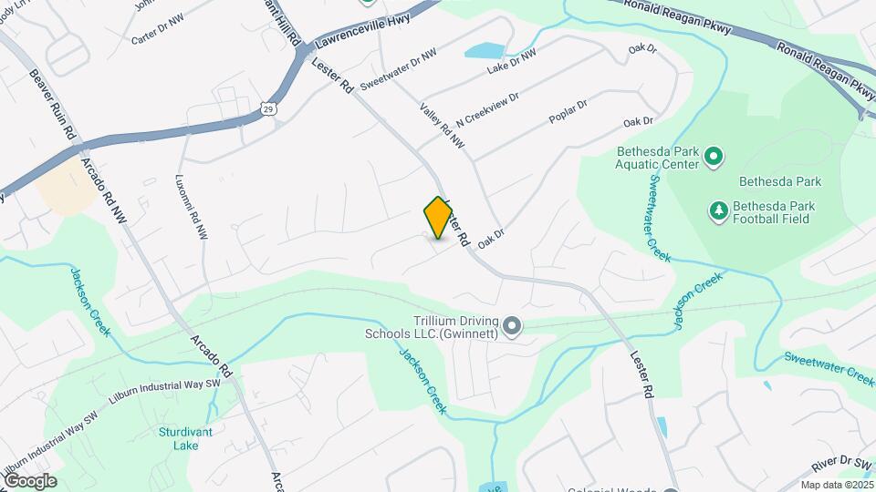 3845 Rajean Dr Map and Location Details