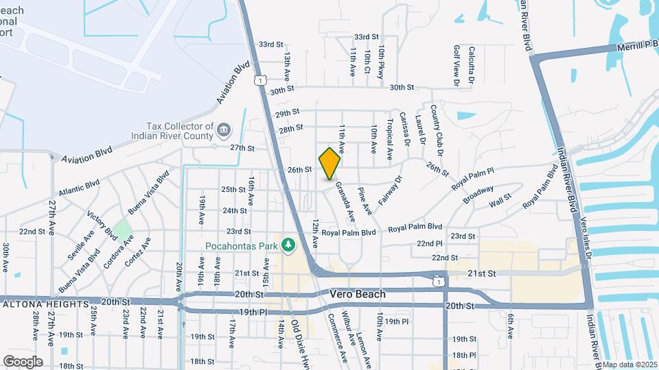 1122 25th St, Unit 3 Map and Location Details