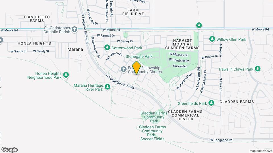 11612 W Granville Dr Map and Location Details