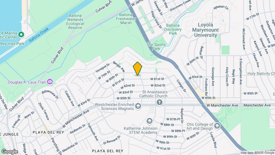 7511 W 81st St Map and Location Details