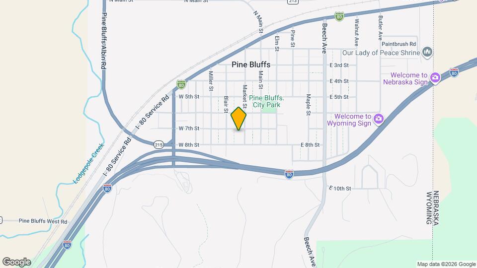 708 Market St Map and Location Details