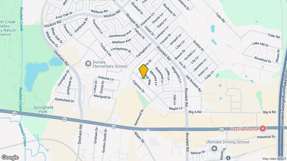 5913 Maple Ln Map and Location Details