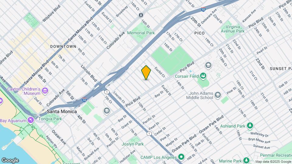 1908 12th St Map and Location Details