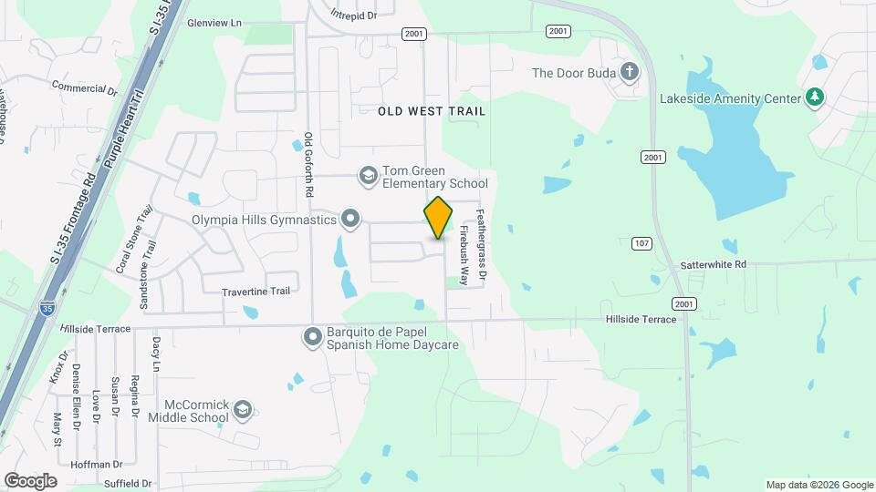 2428 Green Meadows Ln Map and Location Details