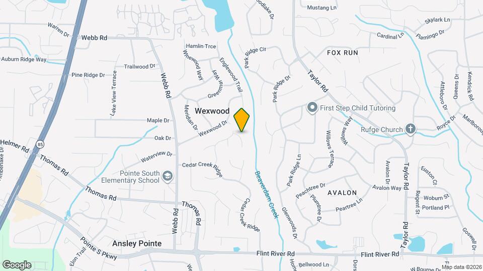 8406 Red Cedar Way Mapa y Detalles de la Ubicación