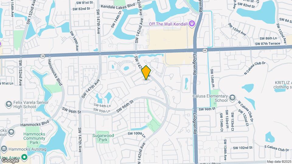 14223 SW 92nd St Map and Location Details