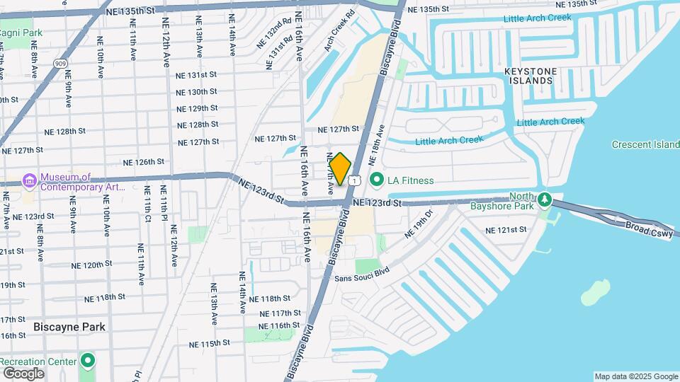 Biscayne Commons Residence Hall Mapa y Detalles de la Ubicación