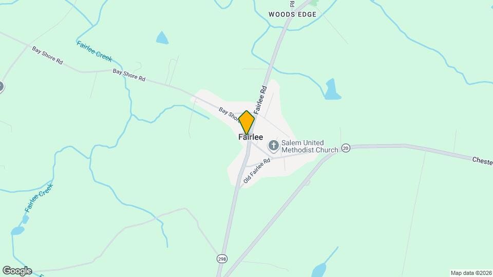 8890 Fairlee Rd Map and Location Details