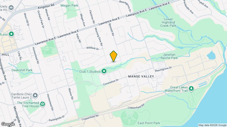 61 Woodgrove Dr Map and Location Details