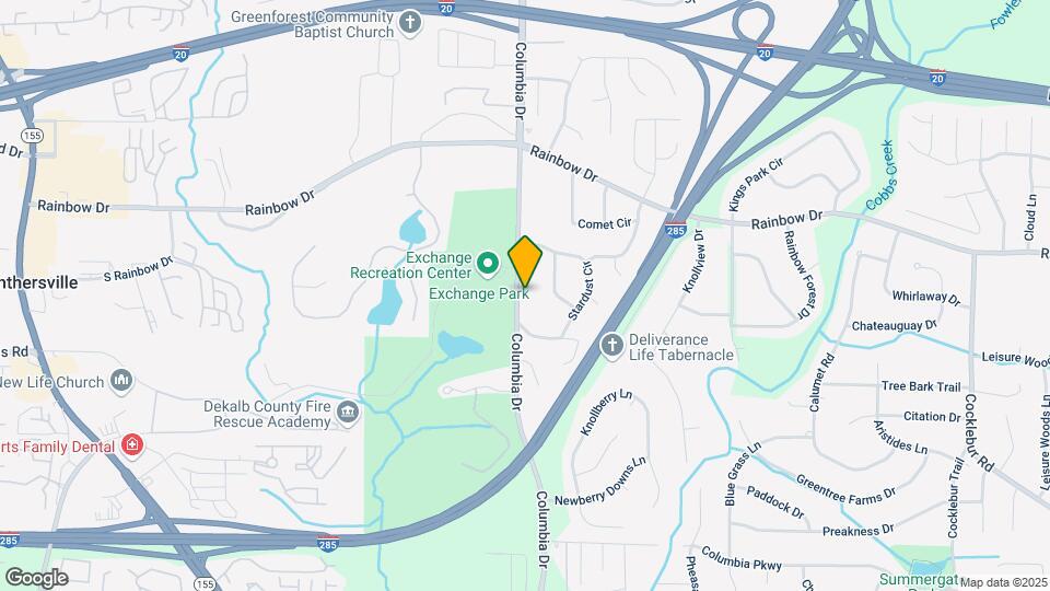 2728 Columbia Dr Map and Location Details