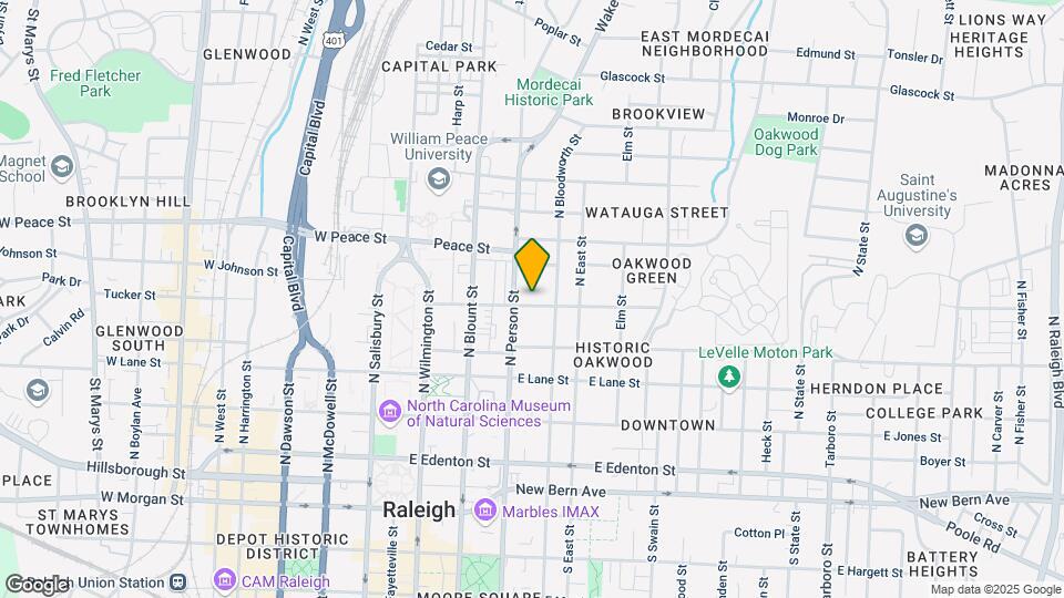 315 Polk St Map and Location Details