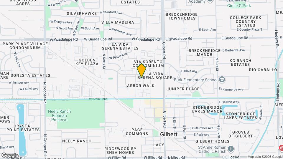 144 W Campbell Ct Map and Location Details