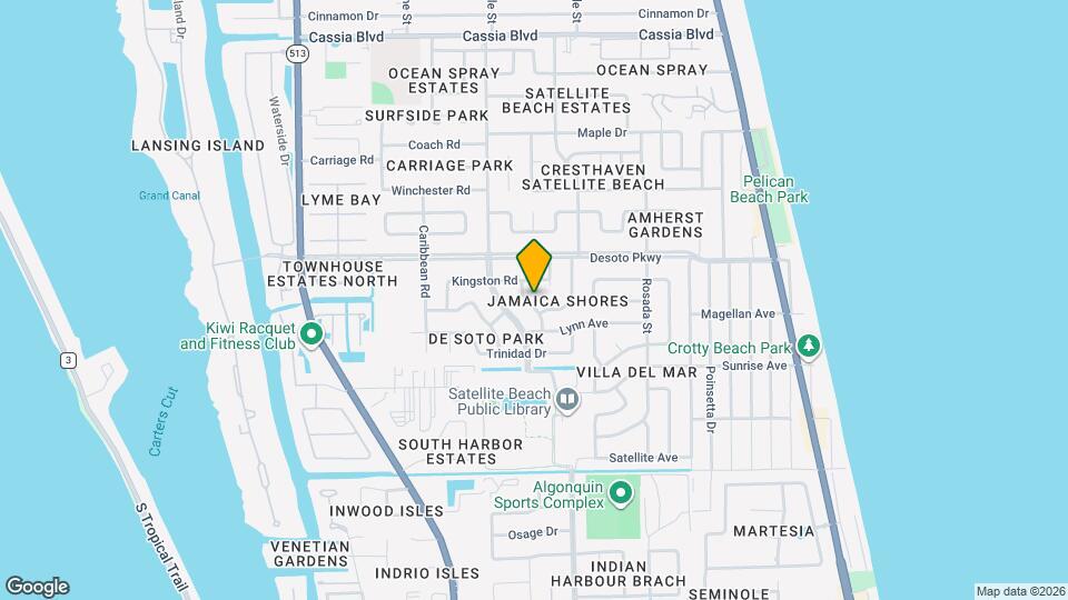 645 Caiman St Map and Location Details