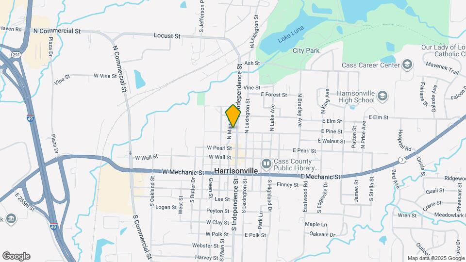 300 N Independence St Mapa y Detalles de la Ubicación