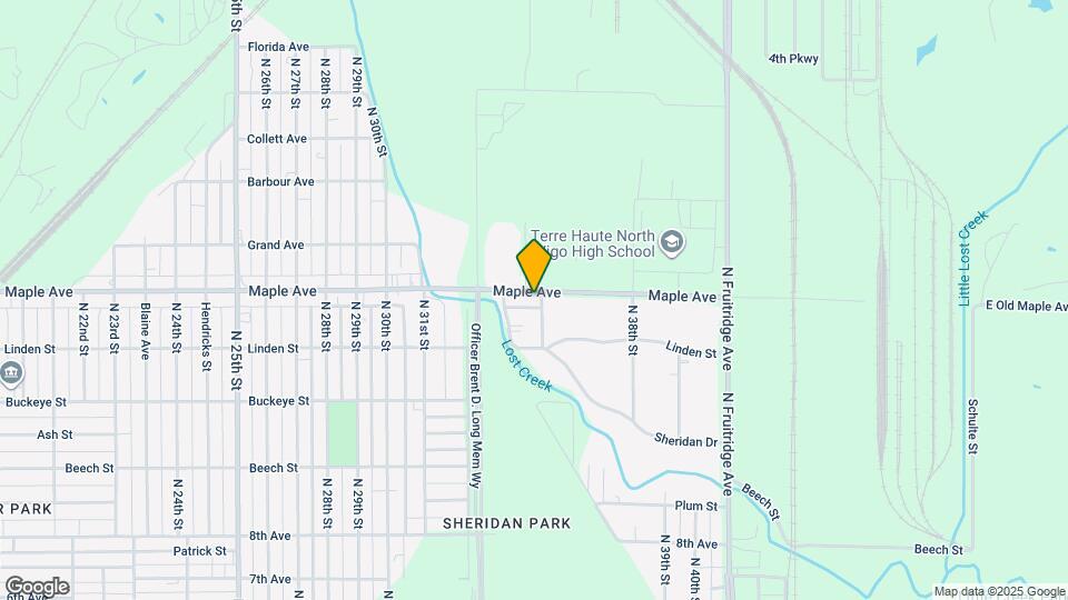 3499 Maple Ave Map and Location Details