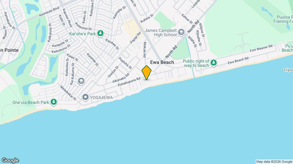 91-701 Pohakupuna Rd Map and Location Details