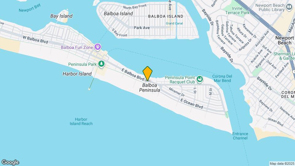 1303 E Balboa Blvd Map and Location Details