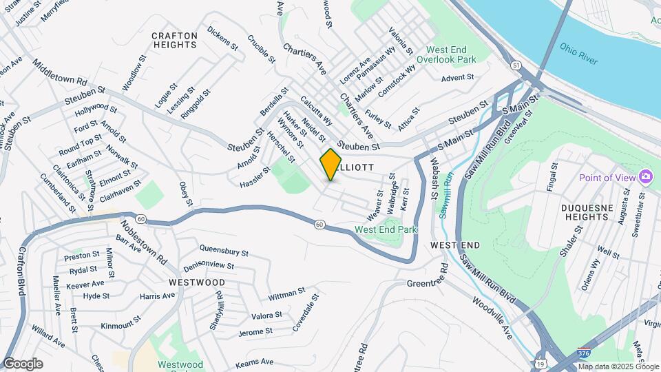 633 Weston Wy Map and Location Details