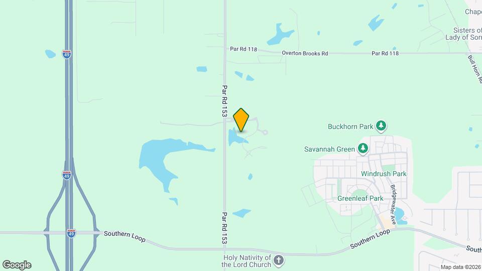 9838 Canebrake Ln Map and Location Details
