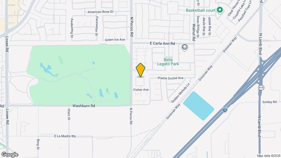 3525 Colby Creek Ave Map and Location Details